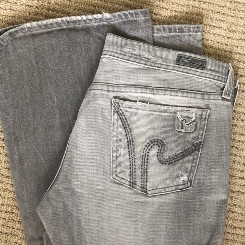 Citizen of Humanity light gray denim jeans size 29